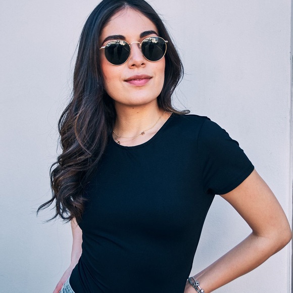 All Tied Up Black Lace Up Bodysuit - Picture 8 of 8